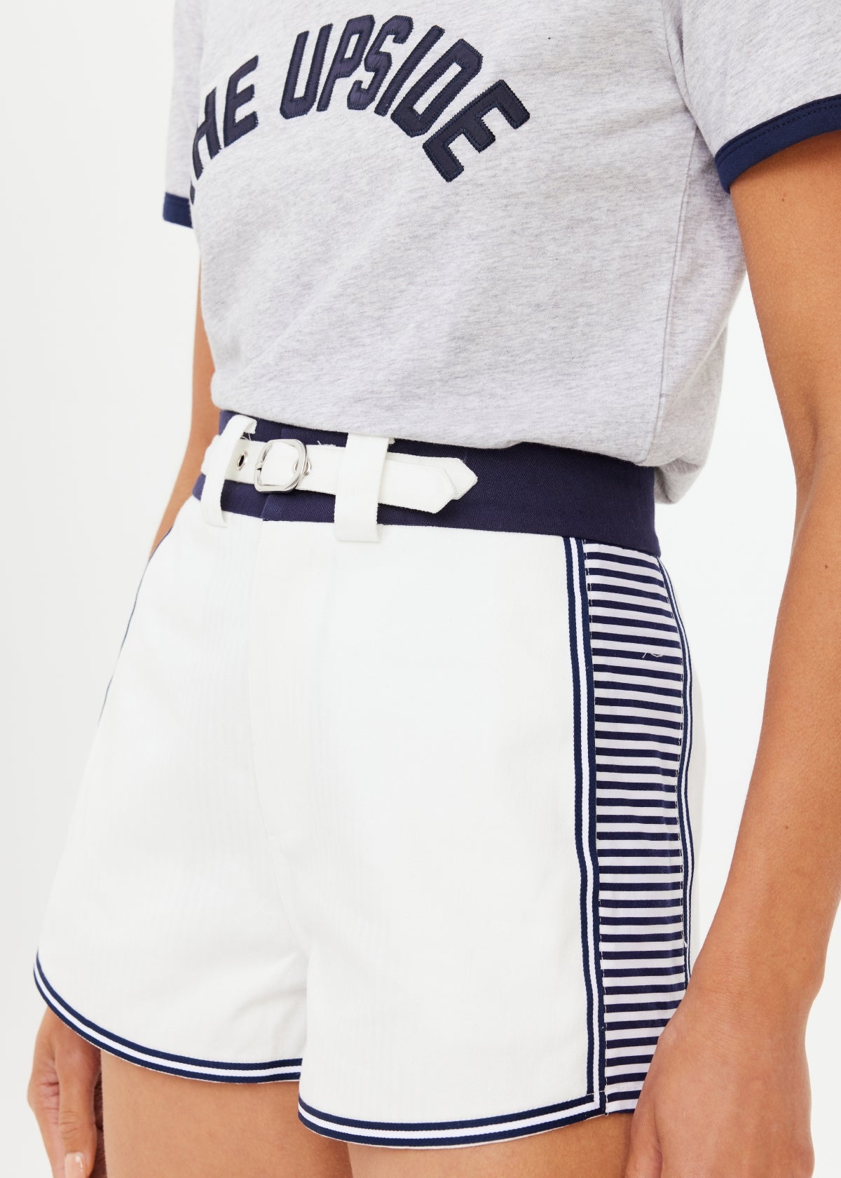 RACER SHORT - WHITE