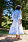 LUCILLE DRESS - ANTIQUE ROYAL