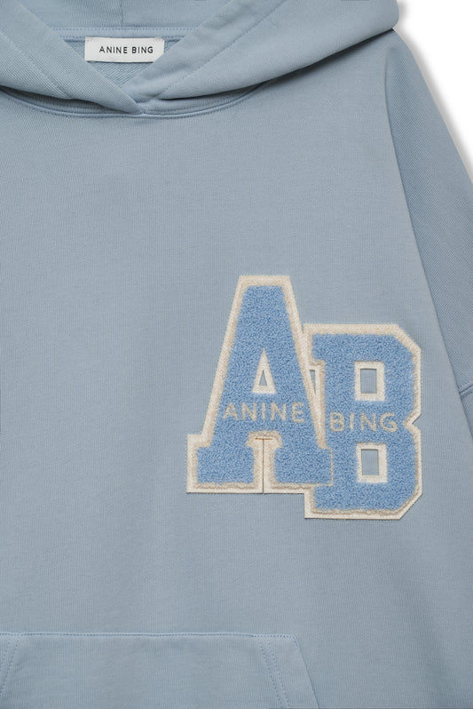 HARVEY SWEATSHIRT - WASHED LIGHT BLUE