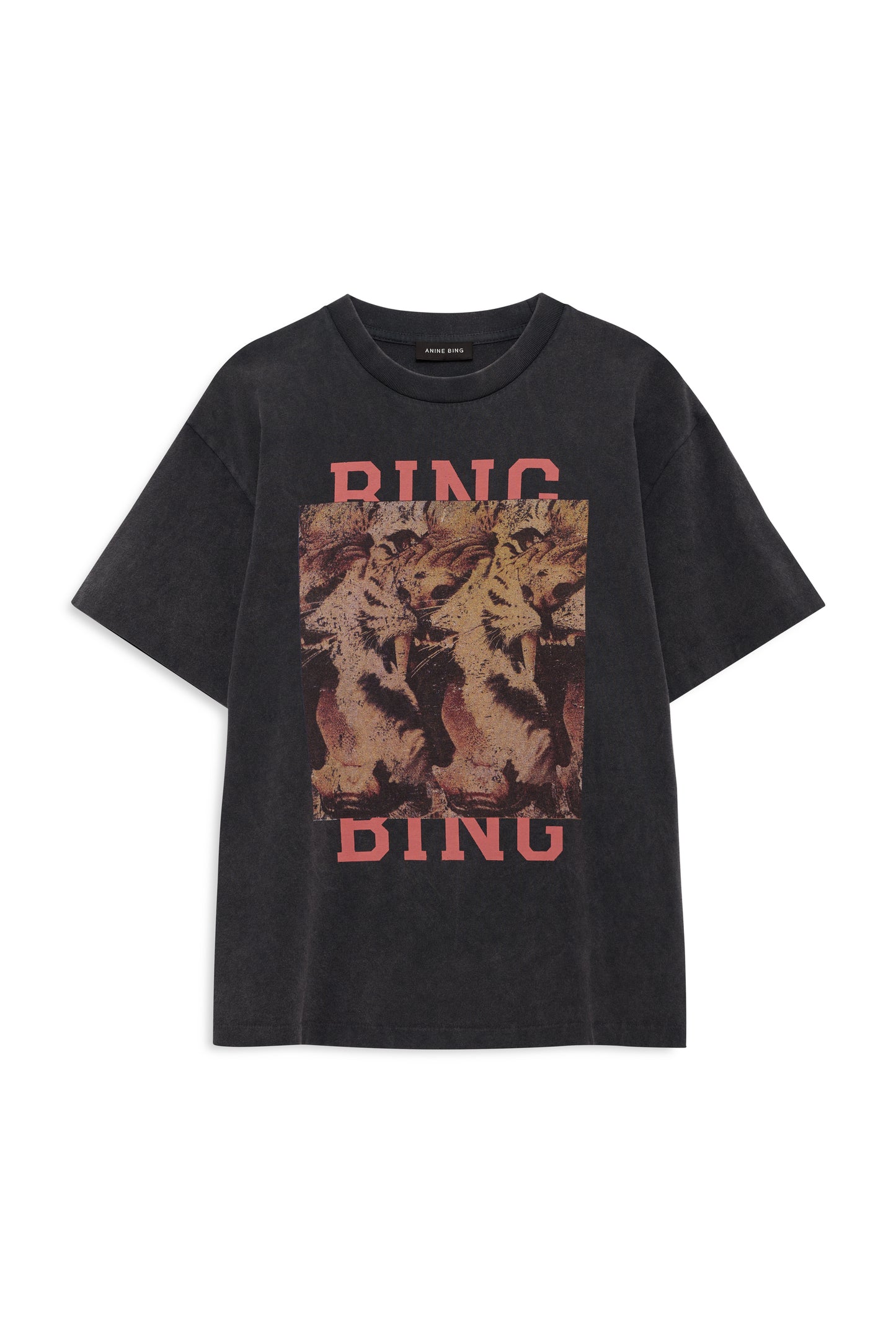 *PREORDER* CADE TEE TIGER - WASHED BLACK