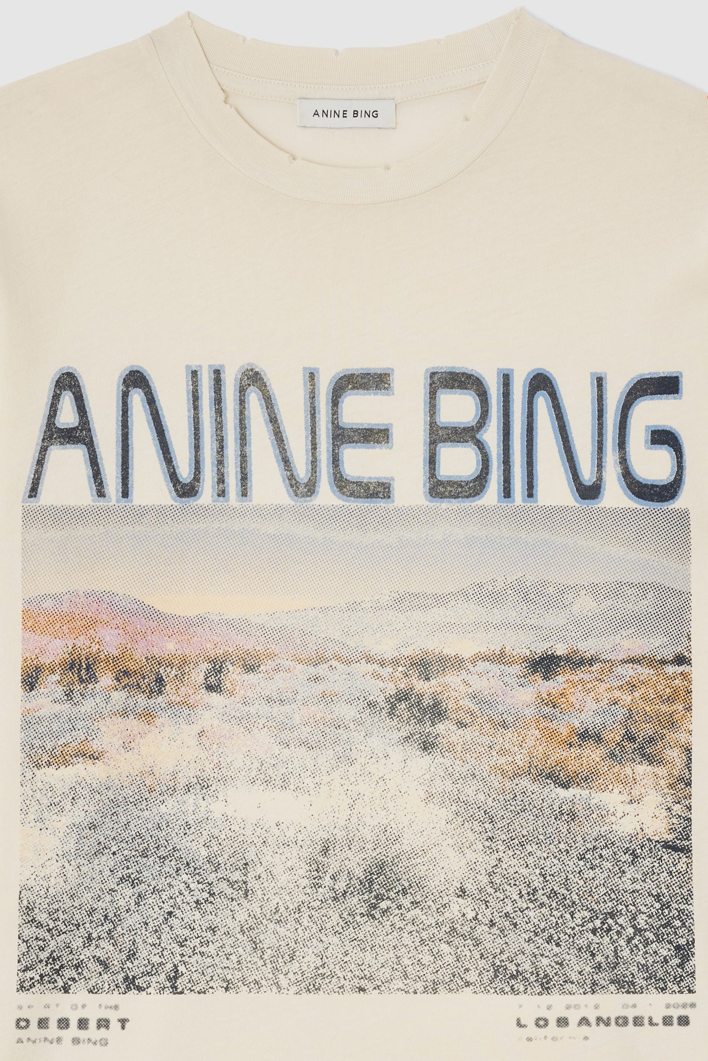 *PREORDER* CADE TEE WILDFLOWERS - OFF WHITE