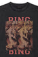 *PREORDER* CADE TEE TIGER - WASHED BLACK