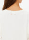 SOHO CARA LONG SLEEVE TOP - CREAME