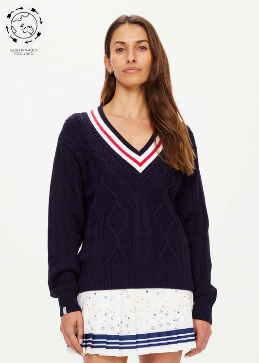 *PREORDER* RENSHAW JOSETTE SWEATER - NAVY