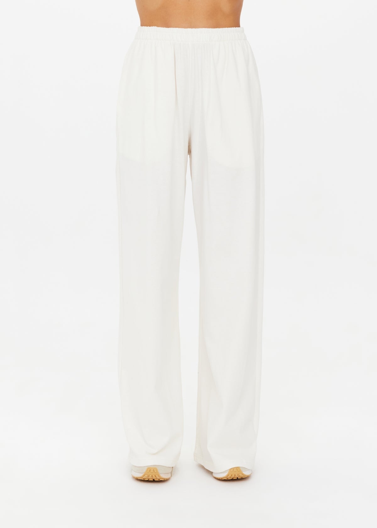 SOHO TOKIO WIDE LEG PANT - CREME
