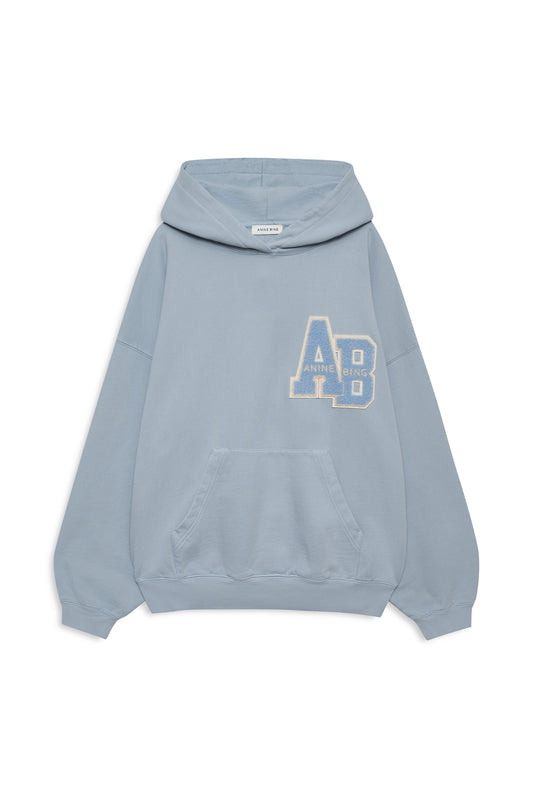 HARVEY SWEATSHIRT - WASHED LIGHT BLUE