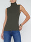 *PREORDER* CECI SLEEVELESS TOP - ASH OLIVE/GOLD