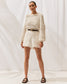 THE LIEKA KNIT JUMPER - OFF WHITE