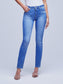 HARRISON H/R SLIM STRAIGH JEAN - ALAMO