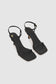 INVISIBLE SANDALS - BLACK