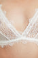 LACE BRA WITH TRIM - IVORY
