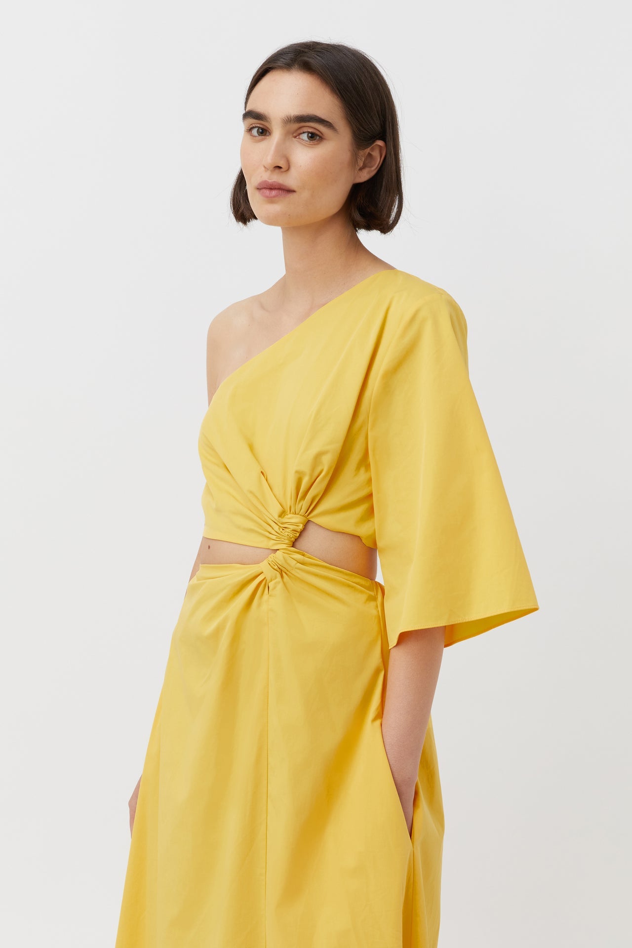 Camilla and marc one shoulder dress clearance