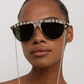 HUSTON AVIATOR SUNGLASSES - GOLD