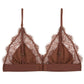 LOVE LACE BRALETTE DARK BROWN