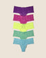 COMFIE CUTIE THONG - 5 PACK