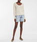 LE SIMONE SHORT RAW FRAY - RICHLAKE