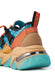 COLOUR BLOCK SNEAKER - MARRONE