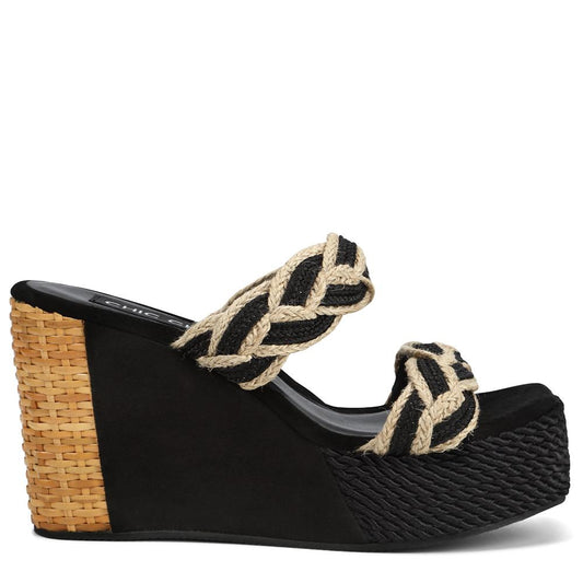 CHRISTELLE WEDGES - BLACK