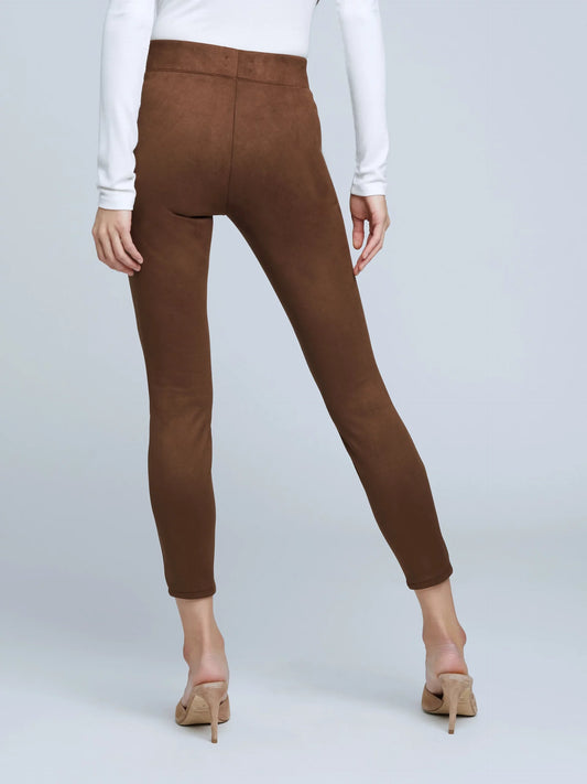 NINI HR CROP PULL ON PANTS - ESPRESSO