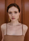 CADENA EARRINGS IN CLEAR/GOLD